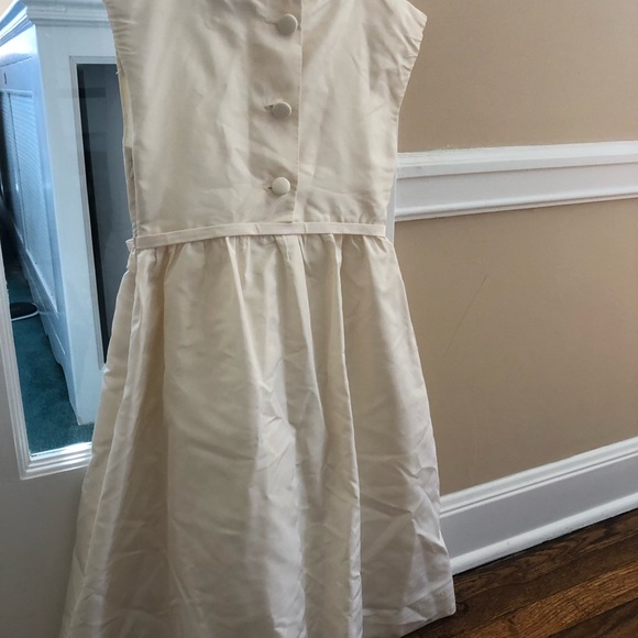 JCrew CrewCuts Collection Line 100% Silk Dress size 6 Girls - Picture 3 of 4